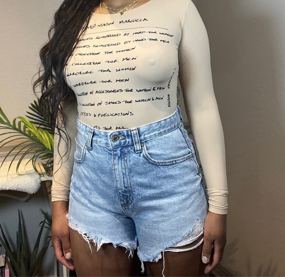 CottonOn Light Blue Jean Shorts